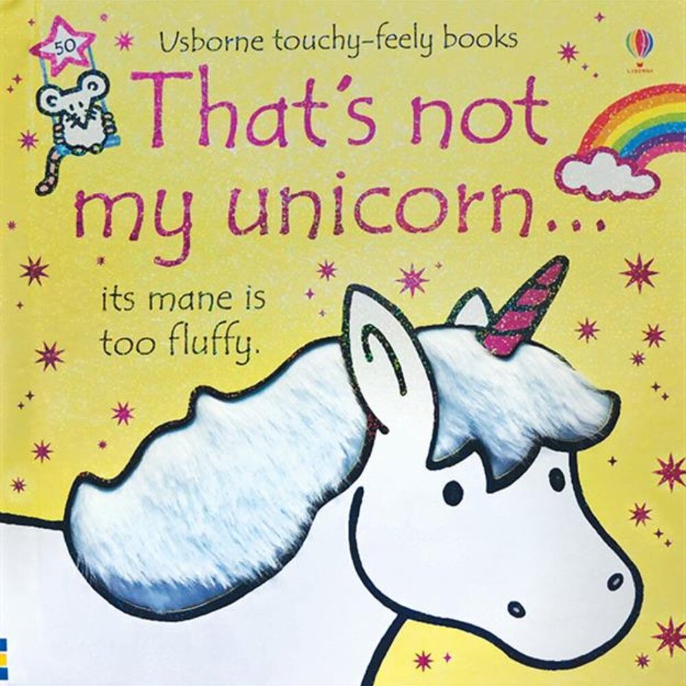 That's Not My Unicorn by Usborne Books (Touchy Feely Board Book) NEW